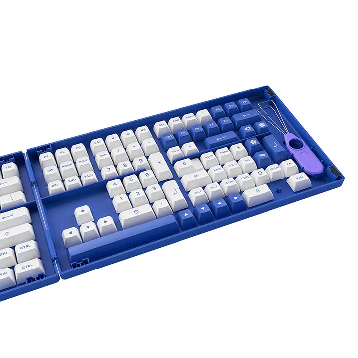 Blue on White Keycap Set(197-Key) - Image 3