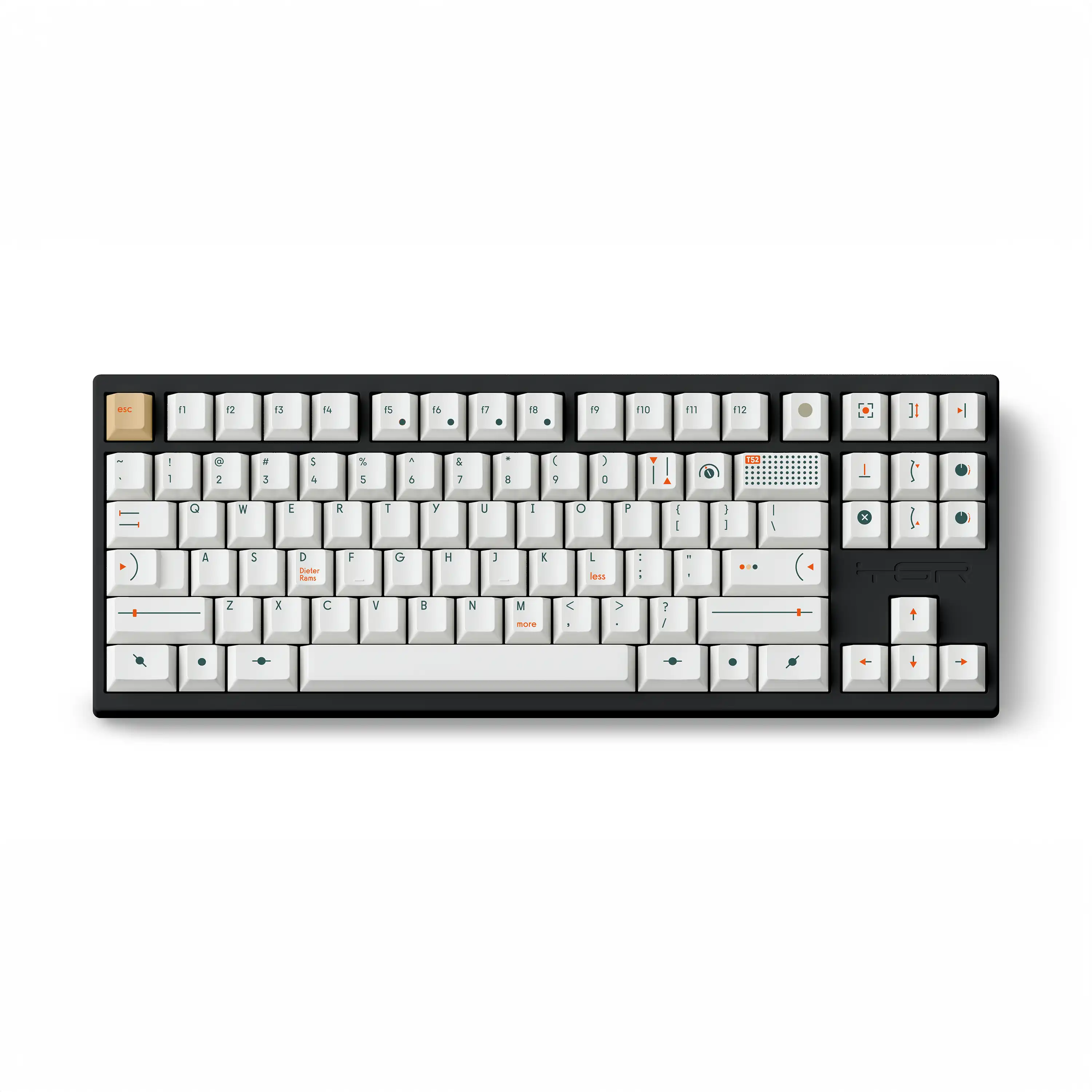 FBB T52 Cold White PBT Keycap Set - Image 5