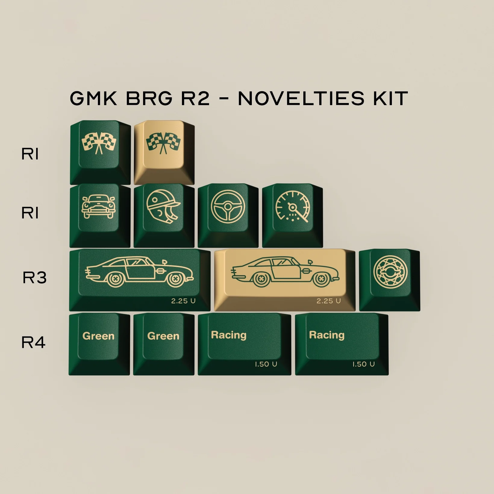 GMK British Racing Green R2 - Image 4