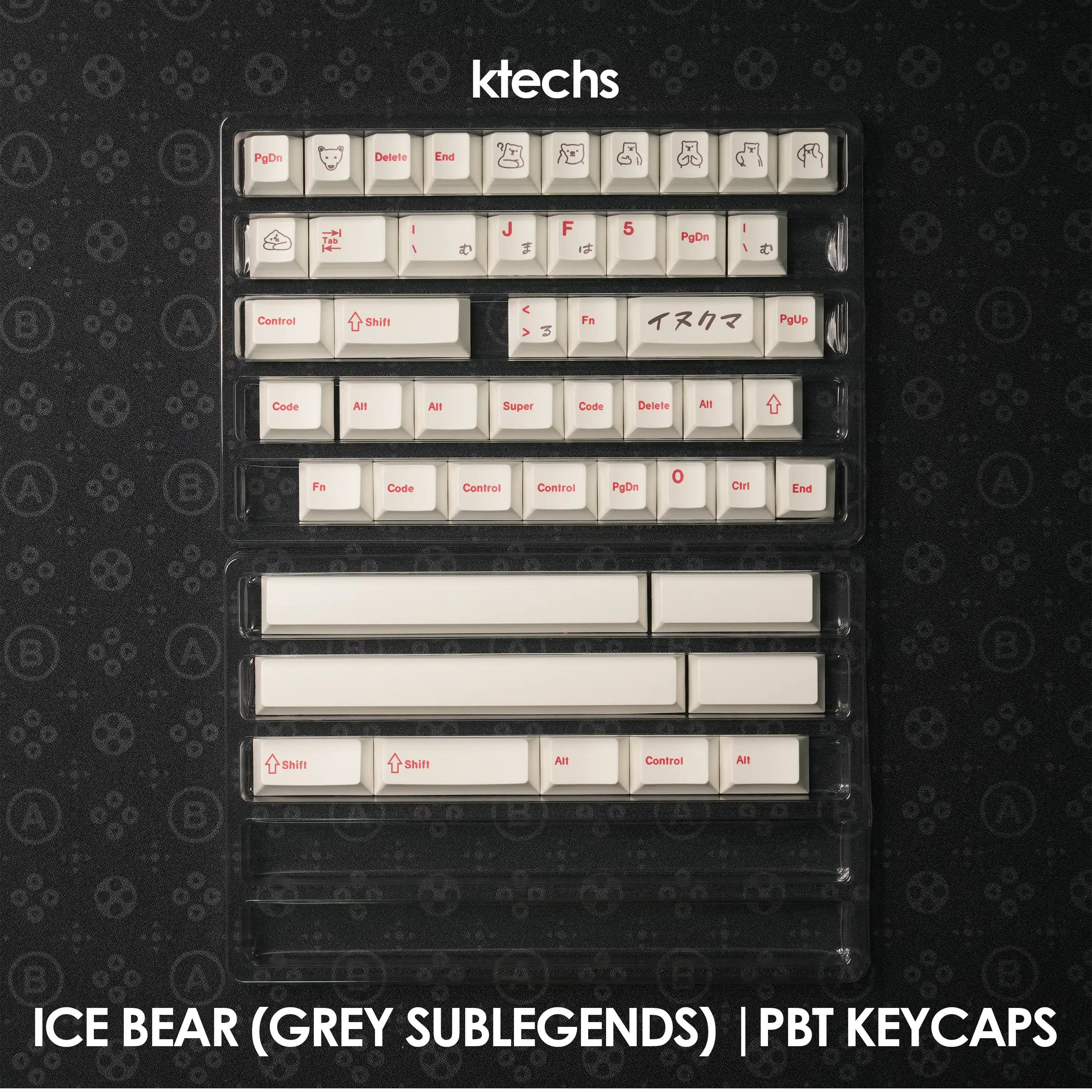 Ice Bear Keycaps - Image 4