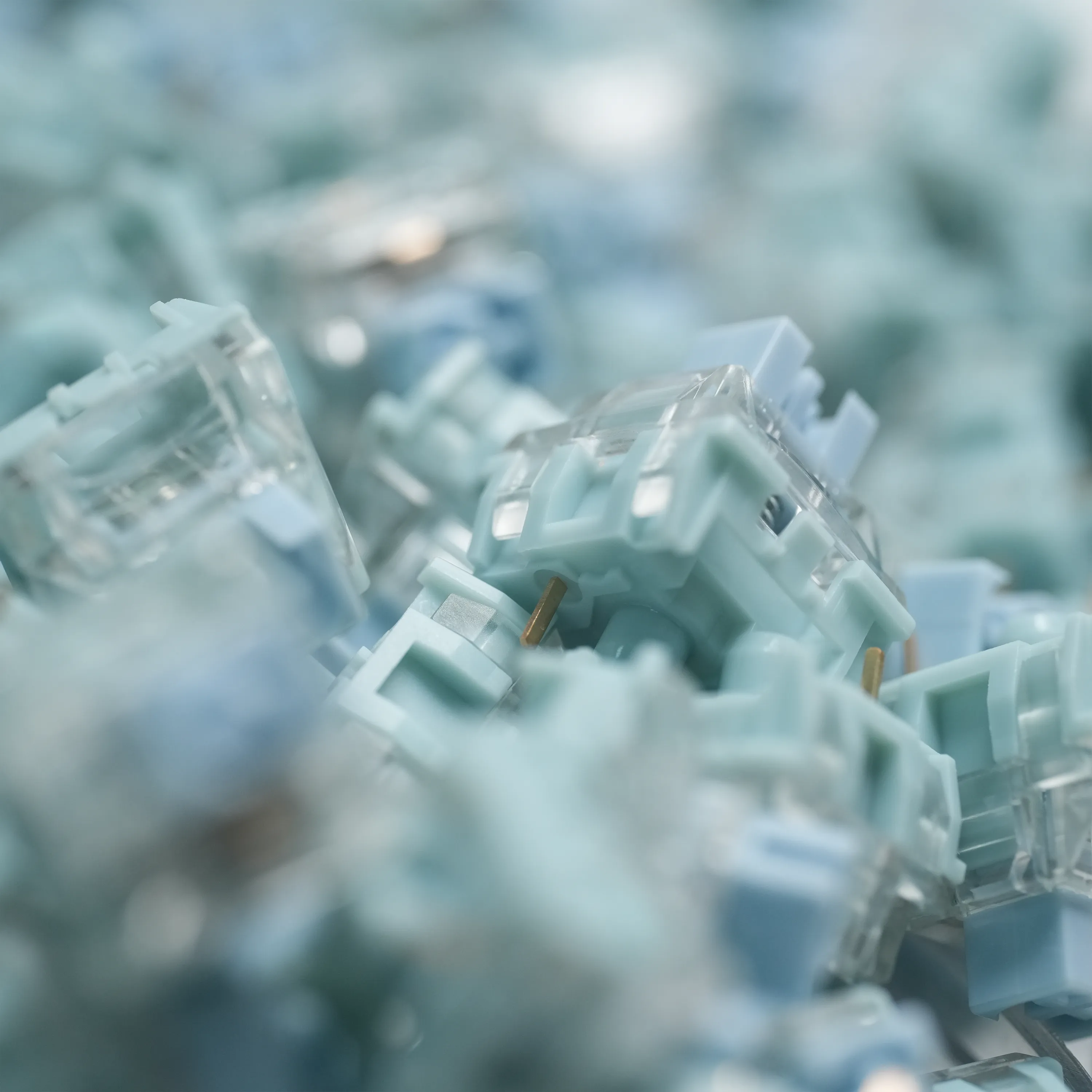TTC Bluish White Silent Tactile Mechanical Switches - Image 3